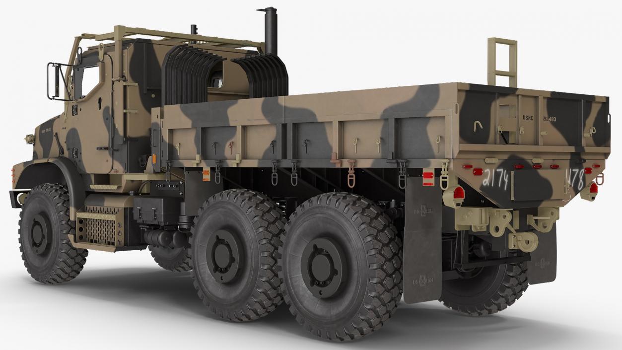 OshKosh MTVR MK23 Sand Camo 3D