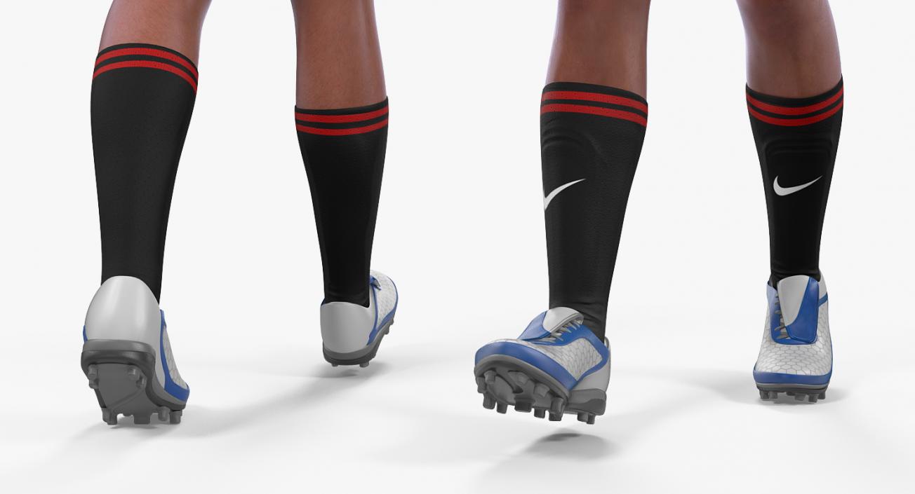 Soccer Players Rigged 3D Models Collection 3D