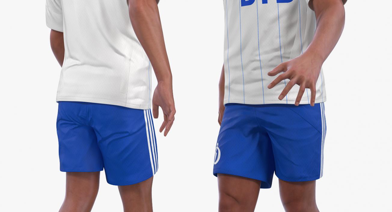 Soccer Players Rigged 3D Models Collection 3D