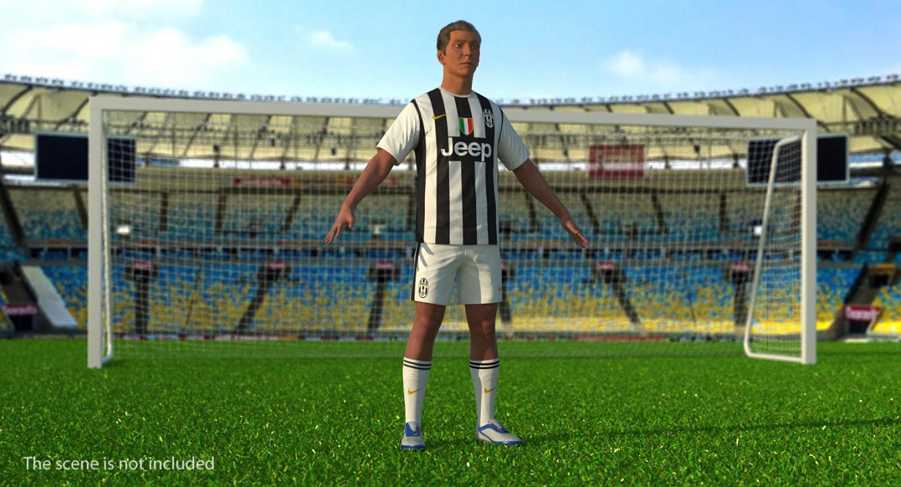 Soccer Players Rigged 3D Models Collection 3D