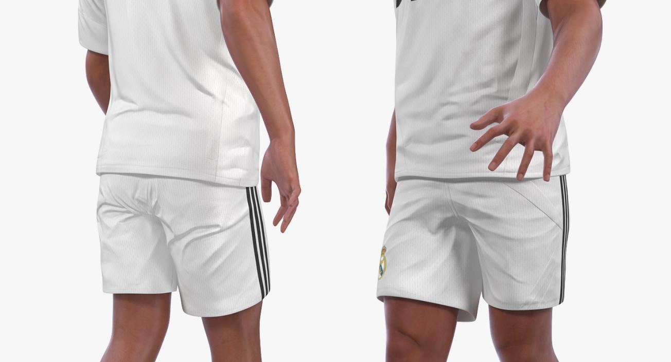 Soccer Players Rigged 3D Models Collection 3D