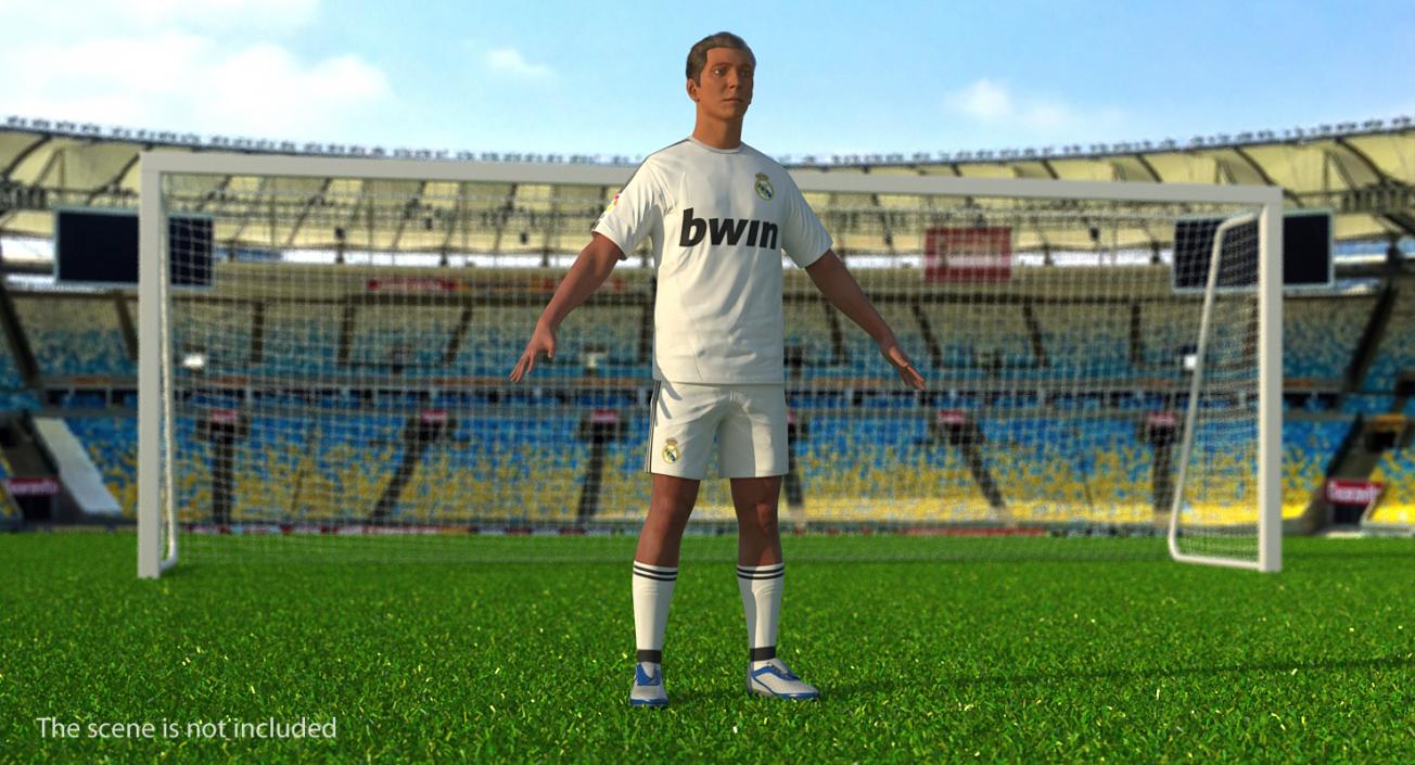 Soccer Players Rigged 3D Models Collection 3D