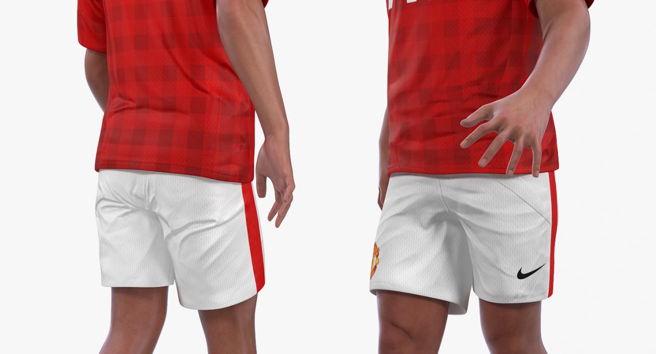 Soccer Players Rigged 3D Models Collection 3D