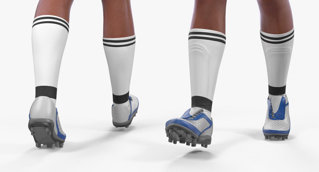 Soccer Players Rigged 3D Models Collection 3D