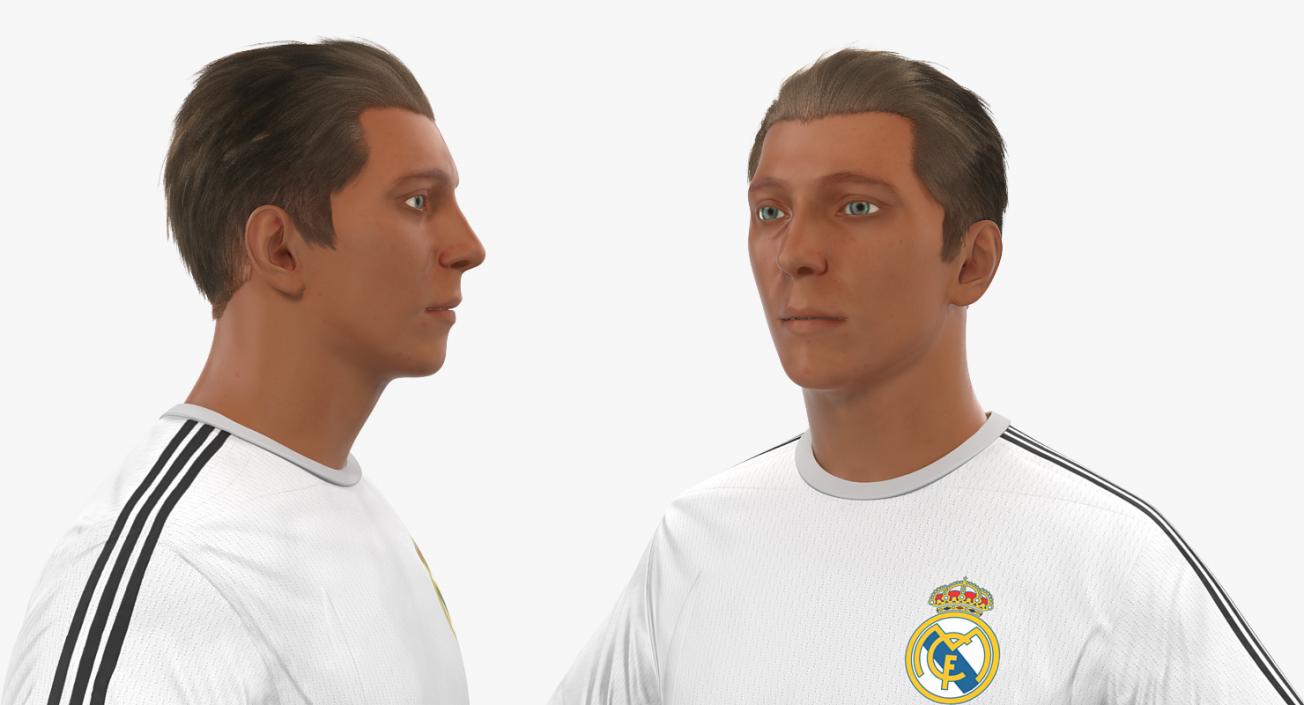 Soccer Players Rigged 3D Models Collection 3D