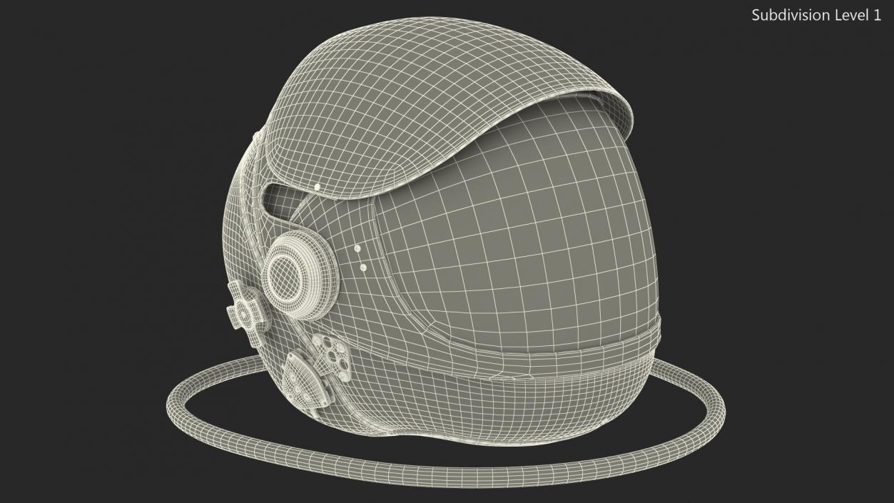 NASA Launch Entry Helmet 3D model