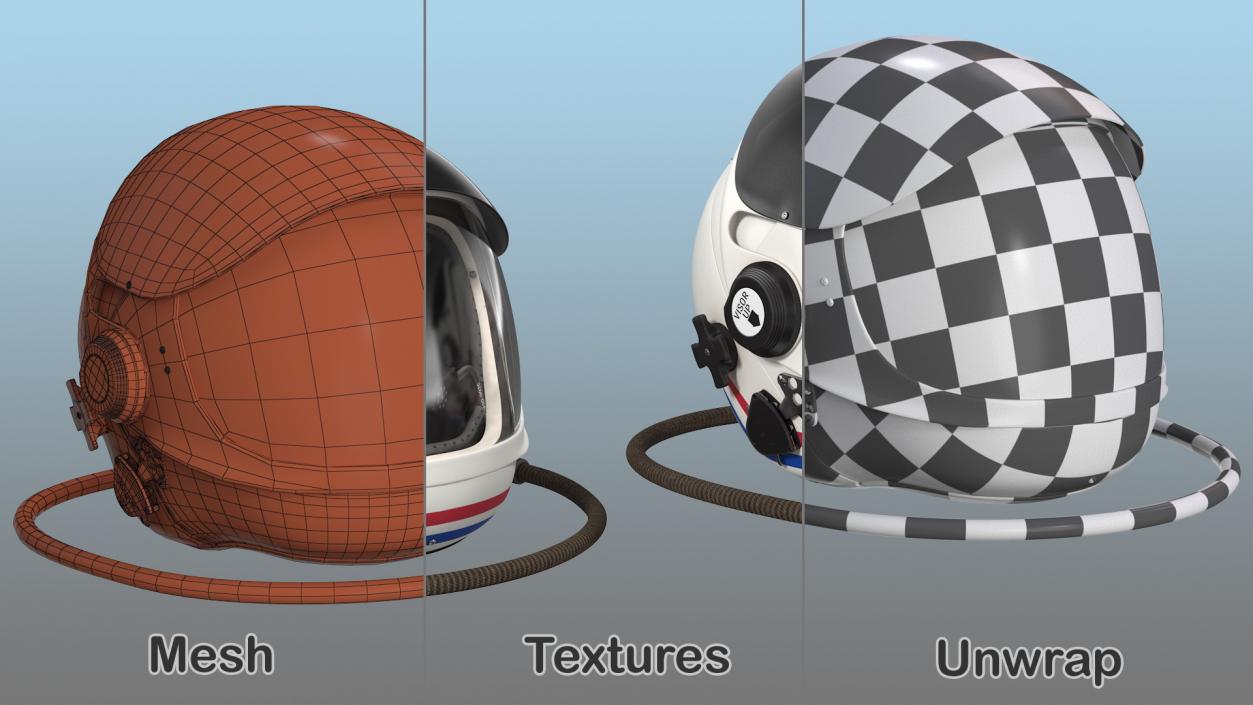 NASA Launch Entry Helmet 3D model