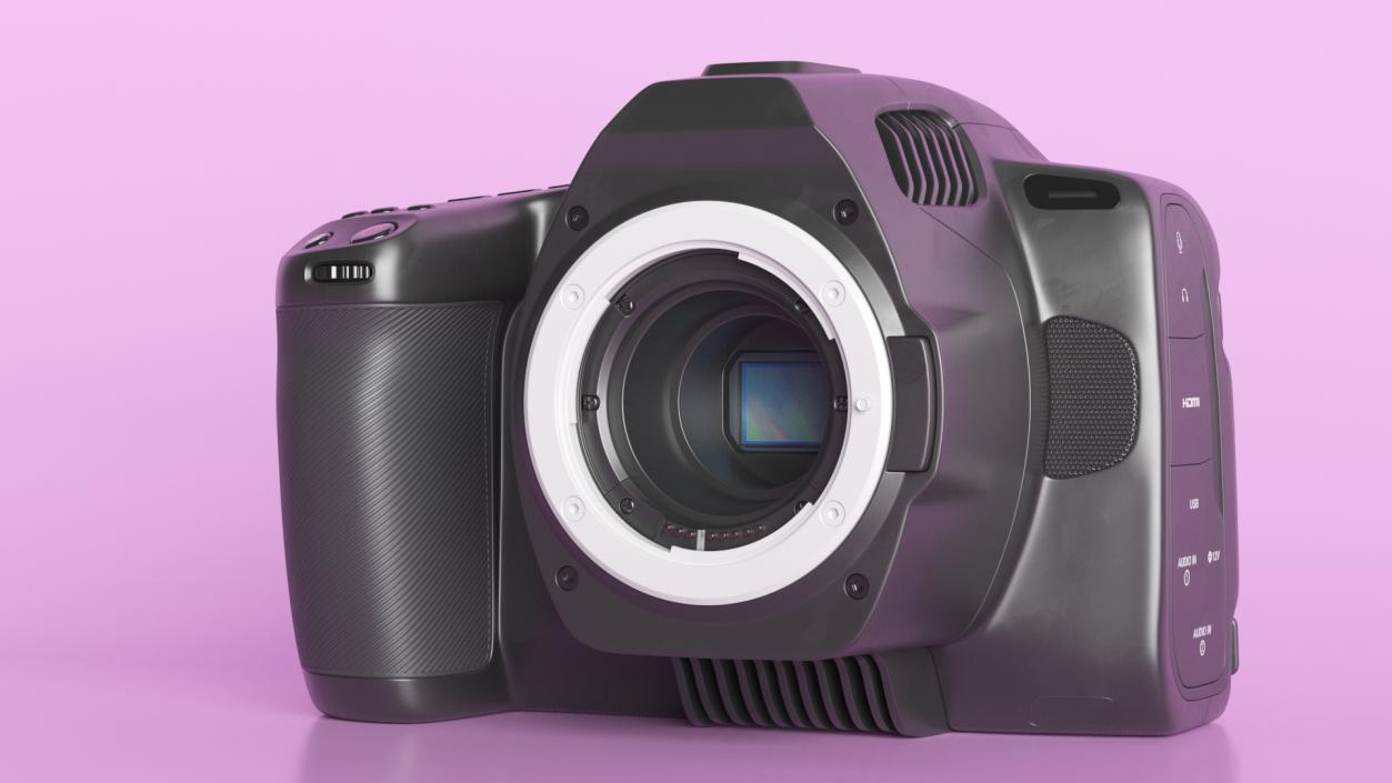 3D Modern Professional Camera