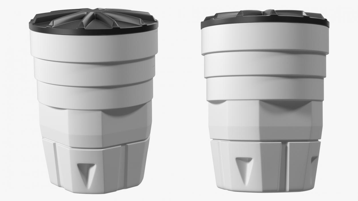 Opened White Sand Barrel 3D model