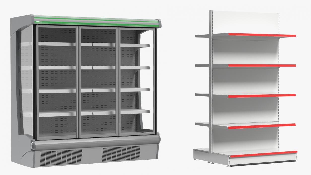 Filling Station Green Small 3D