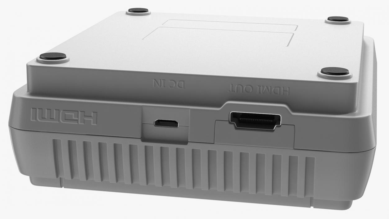 3D Nintendo Game Consoles Collection model