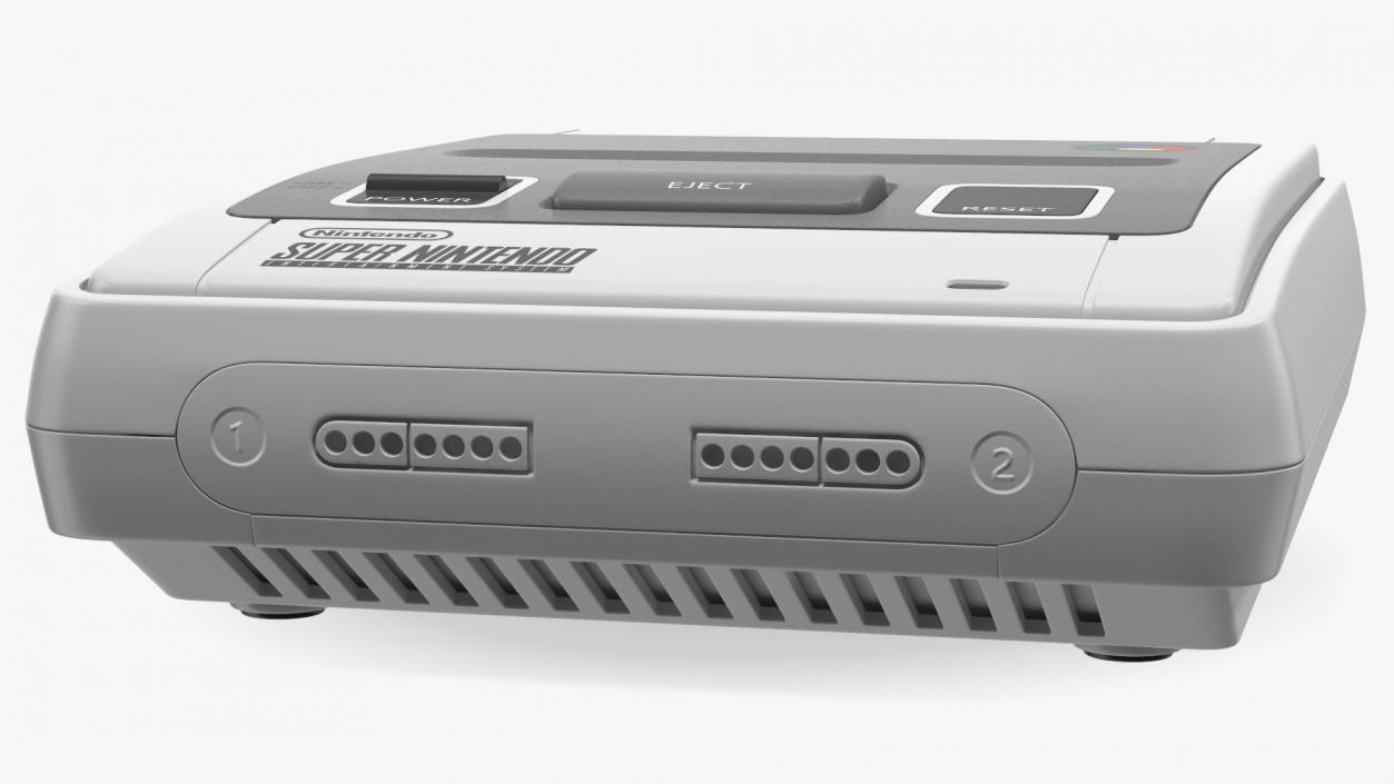 3D Nintendo Game Consoles Collection model