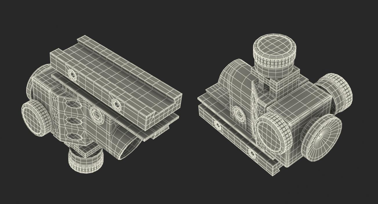 3D model Optical Sight Rifle Scope