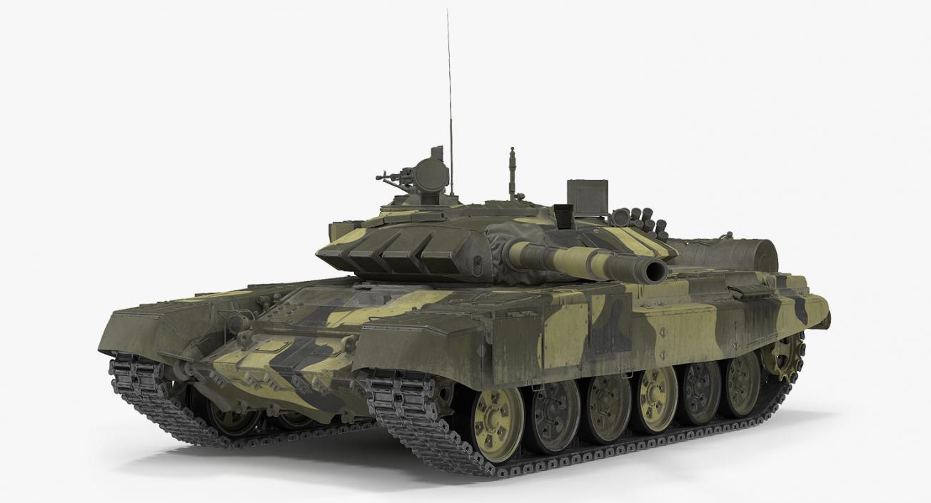 3D Russian Tanks Rigged Collection 3 model