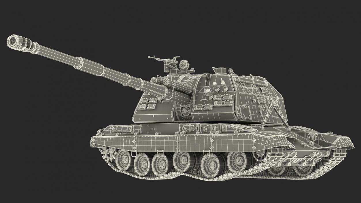 3D Russian Tanks Rigged Collection 3 model