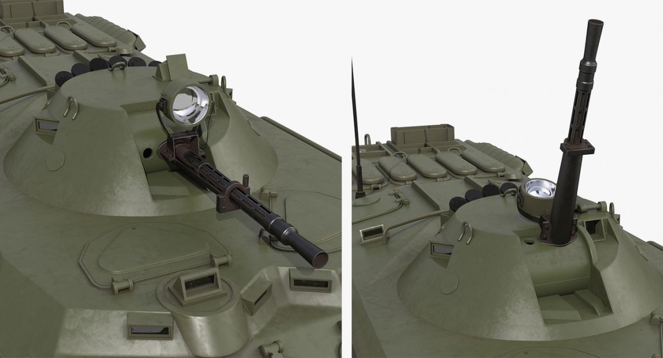 3D Russian Tanks Rigged Collection 3 model