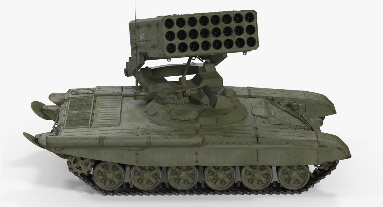 3D Russian Tanks Rigged Collection 3 model