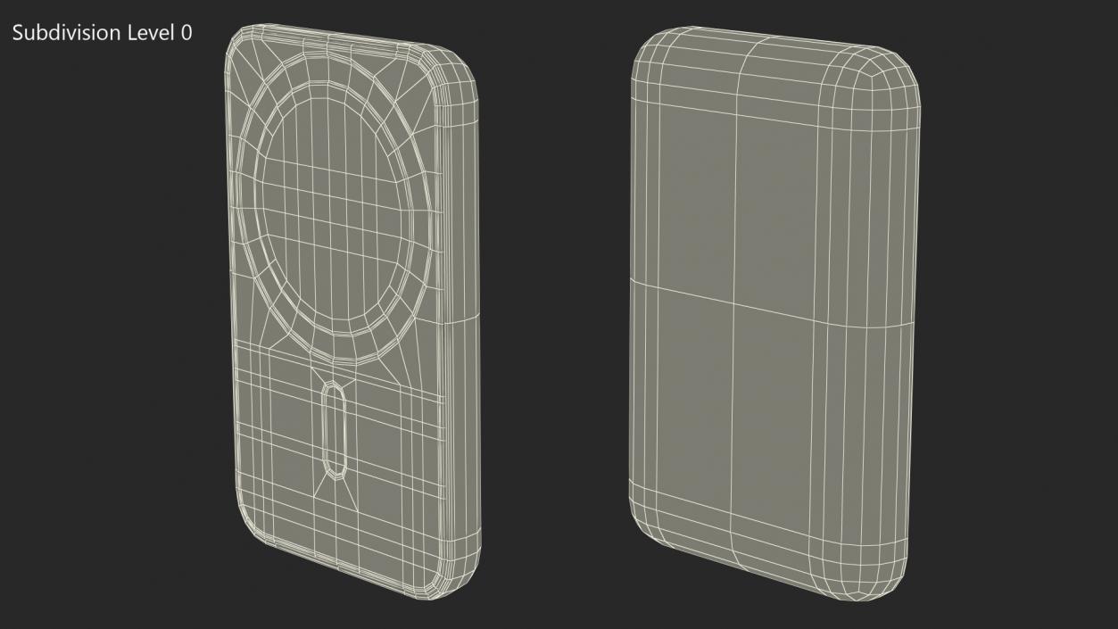 3D model Wireless Charging Battery