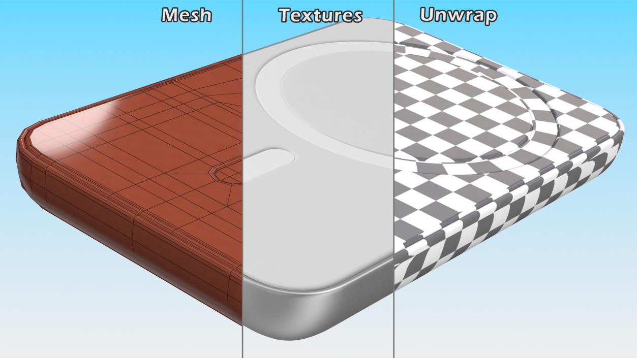 3D model Wireless Charging Battery