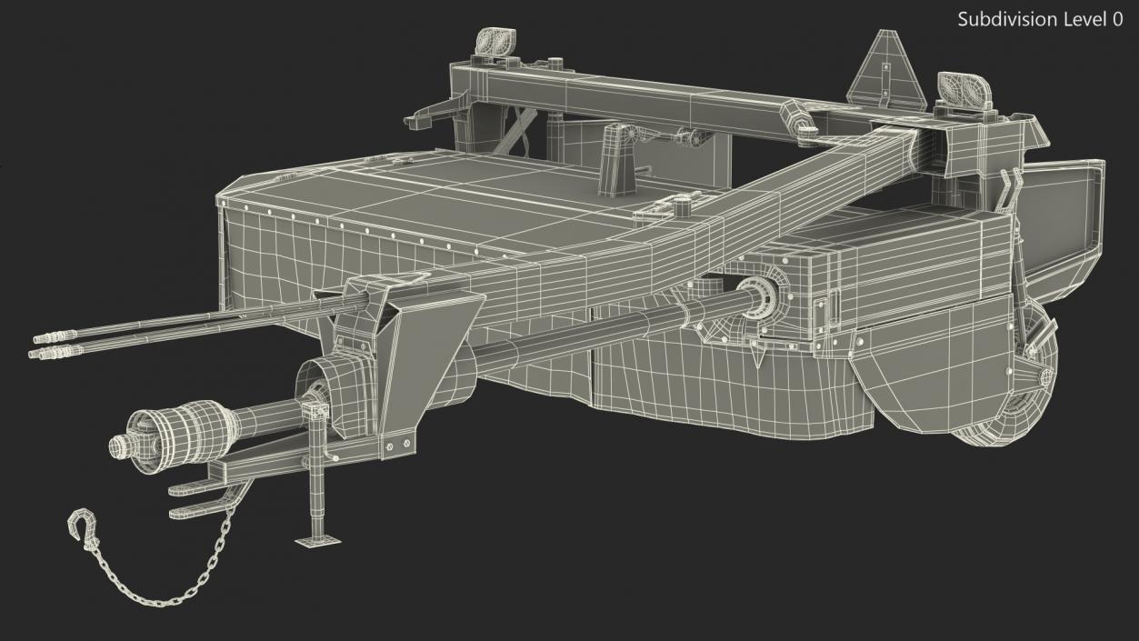 3D Side Pull Disc Mower Conditioners model