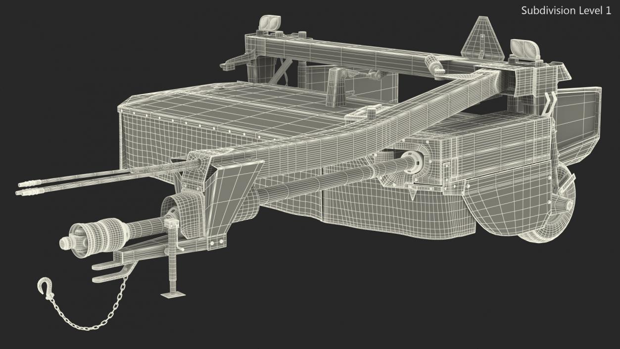 3D Side Pull Disc Mower Conditioners model