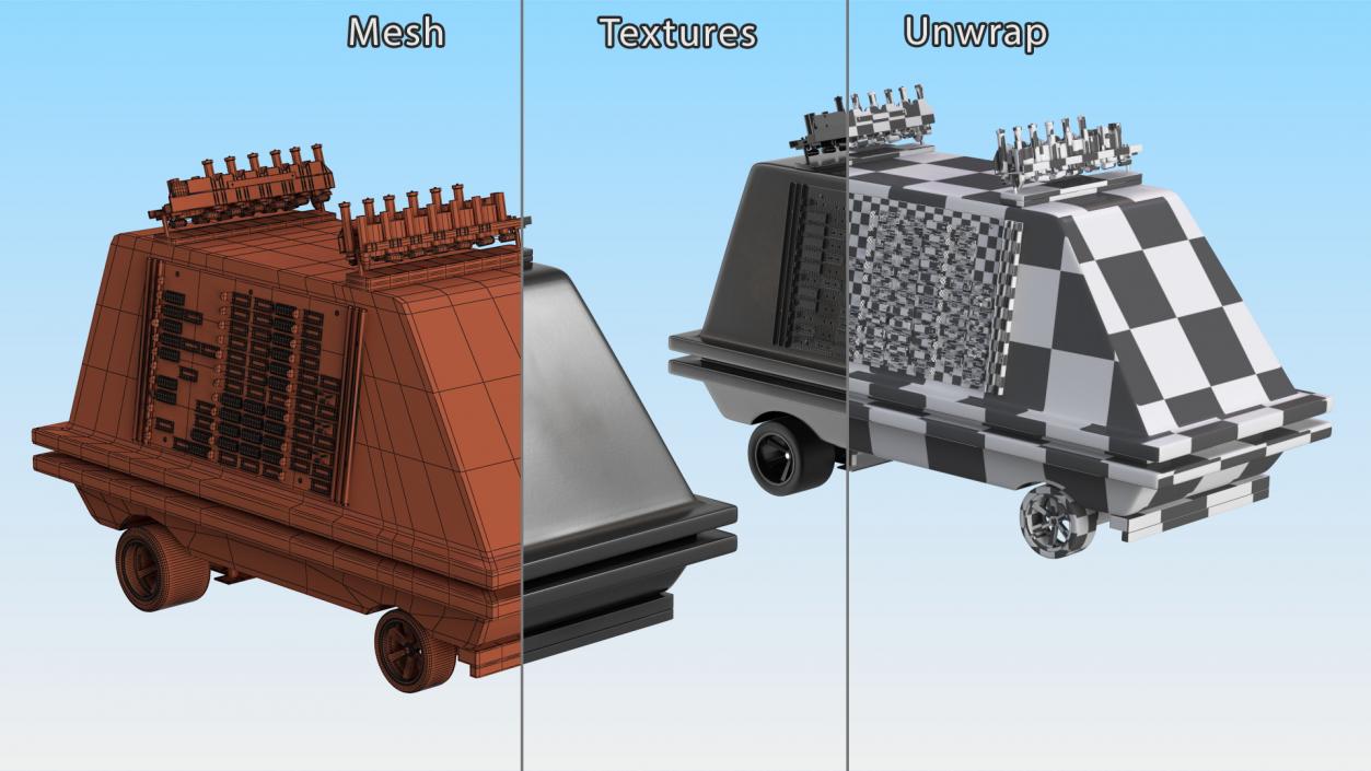 3D Mouse Droid From Star Wars