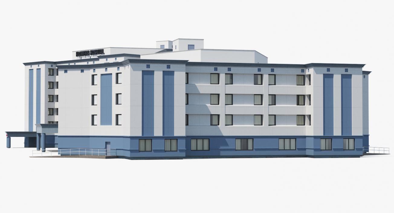 Hospital Building 3D