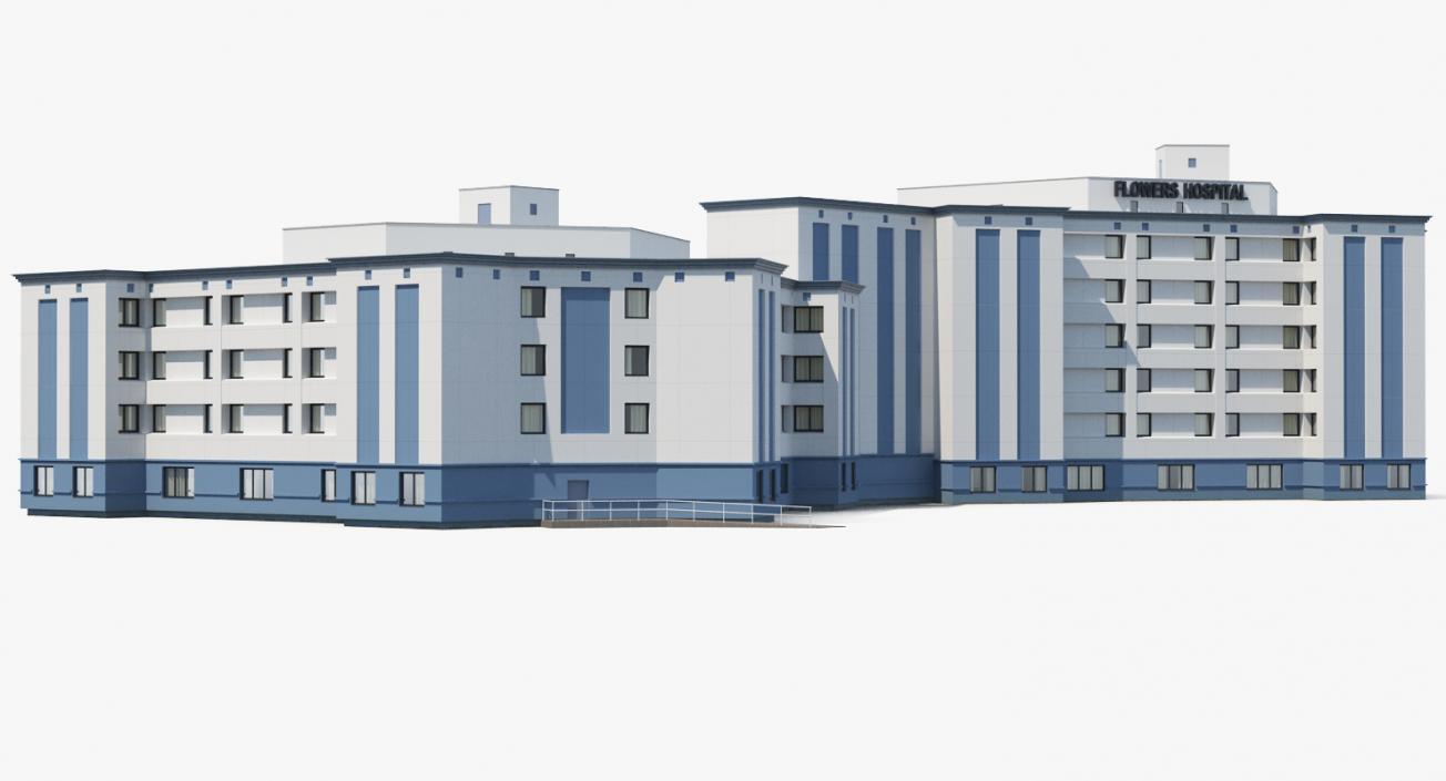 Hospital Building 3D