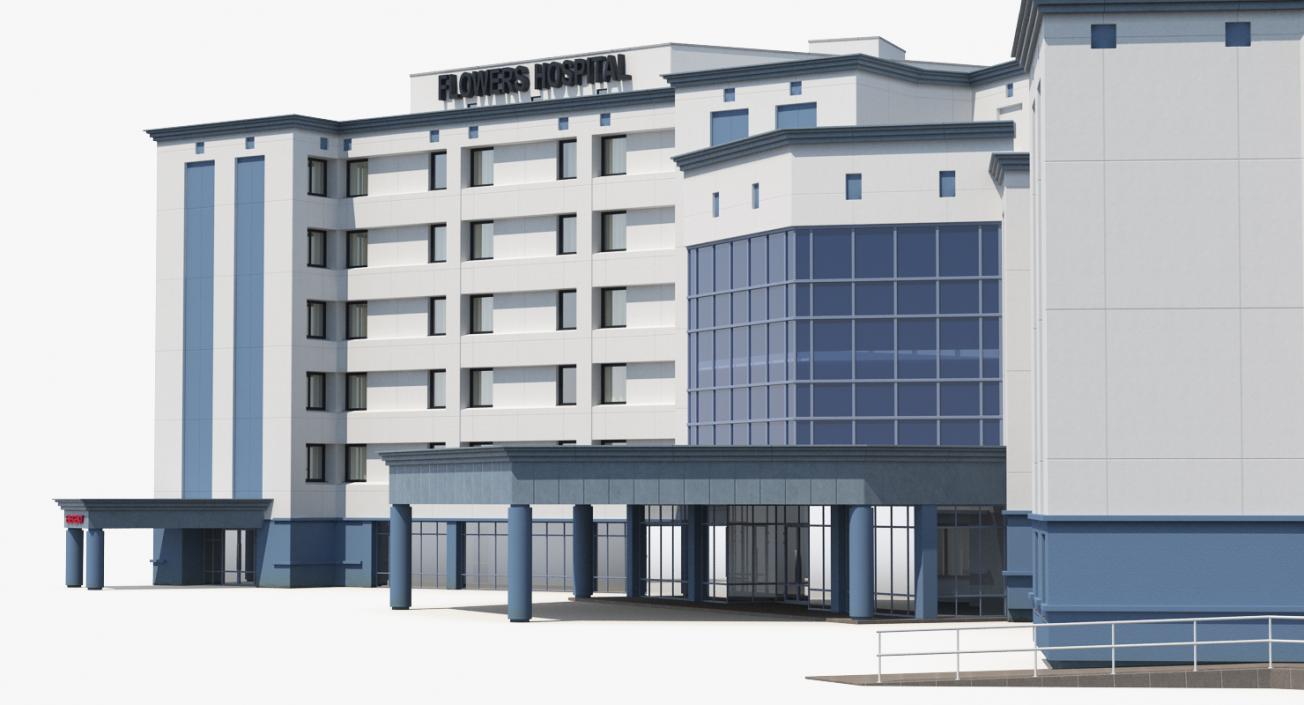 Hospital Building 3D