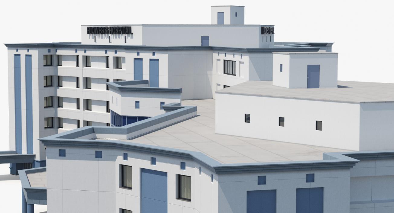 Hospital Building 3D