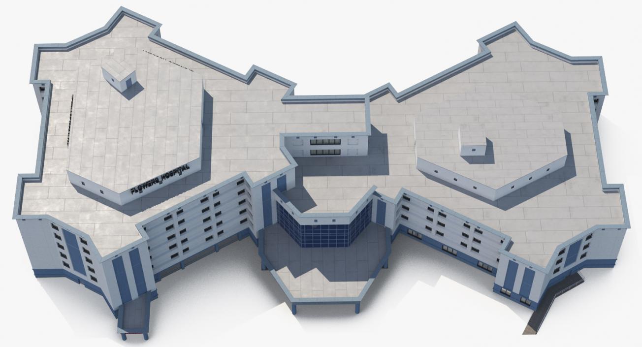 Hospital Building 3D