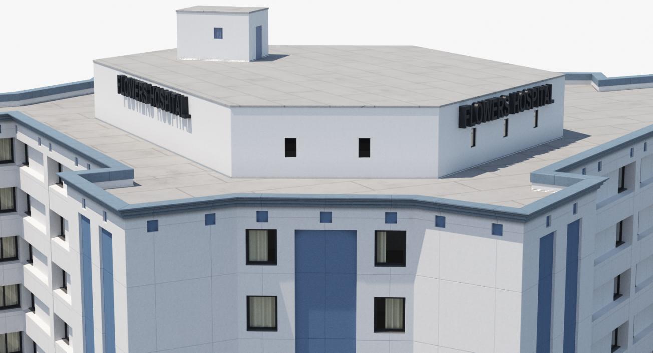 Hospital Building 3D