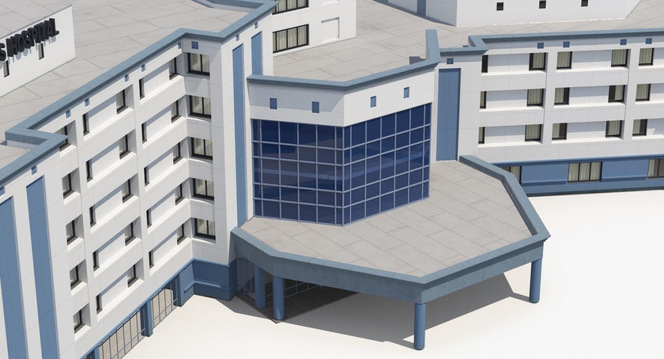 Hospital Building 3D