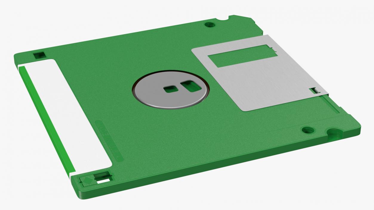 Double Sided Micro Diskette 3D