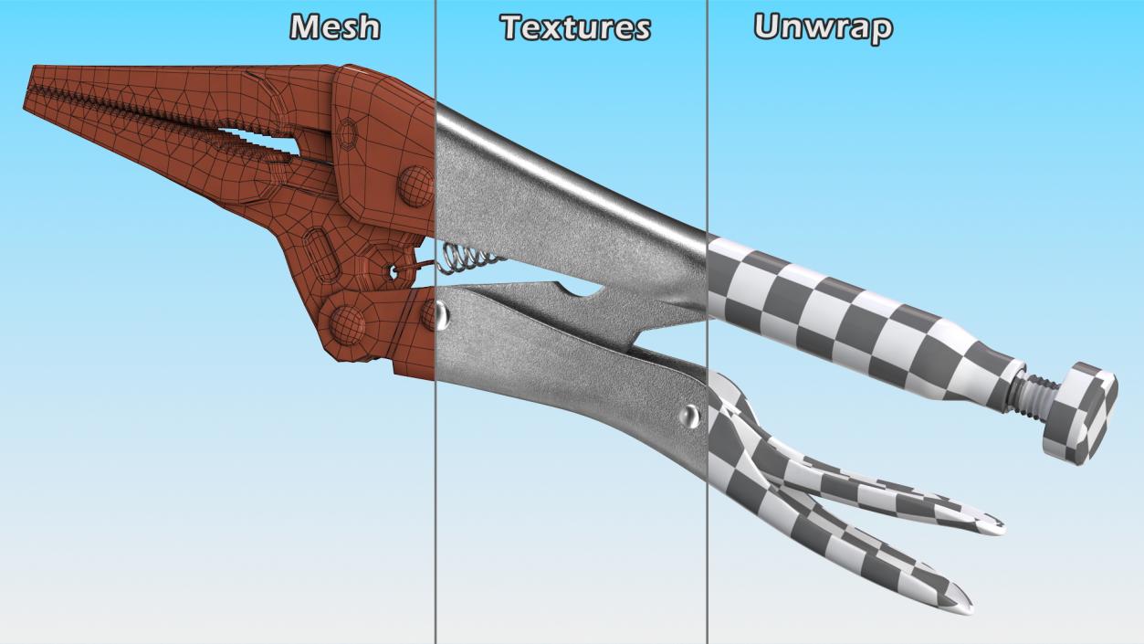 3D Vise Grips Collection