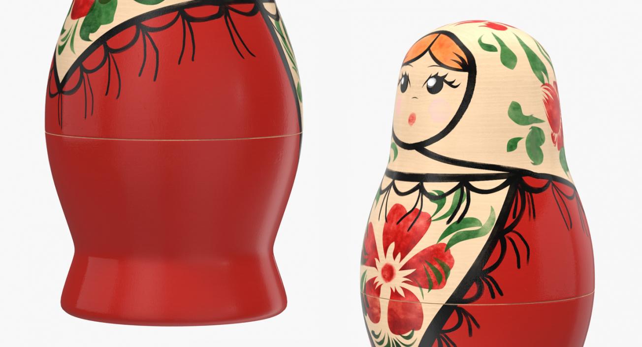 3D model Matryoshka Doll