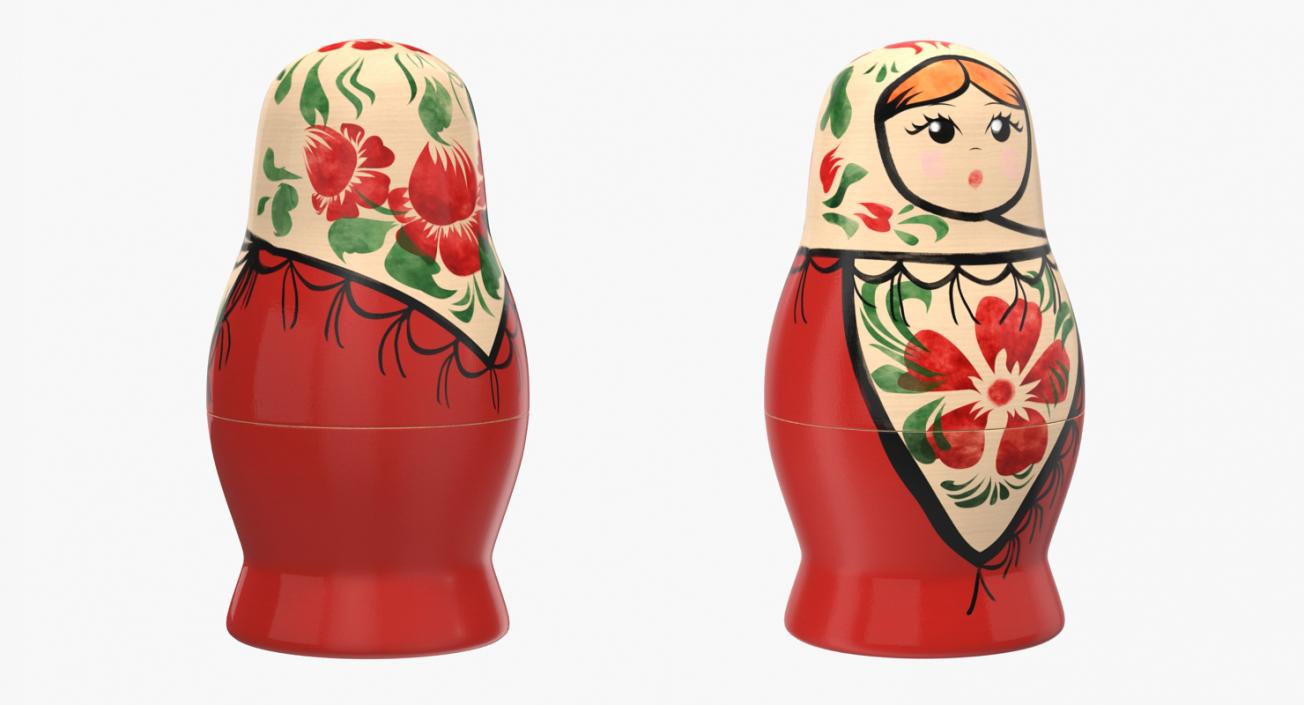 3D model Matryoshka Doll