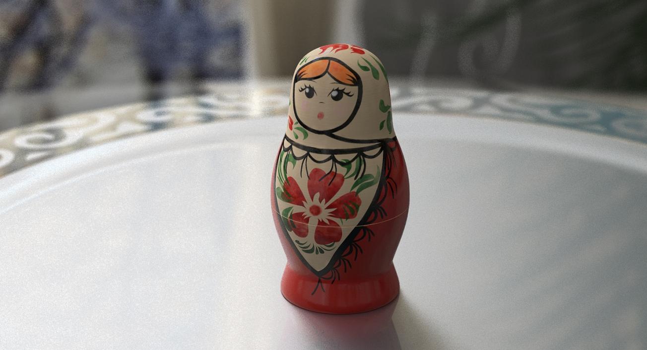 3D model Matryoshka Doll