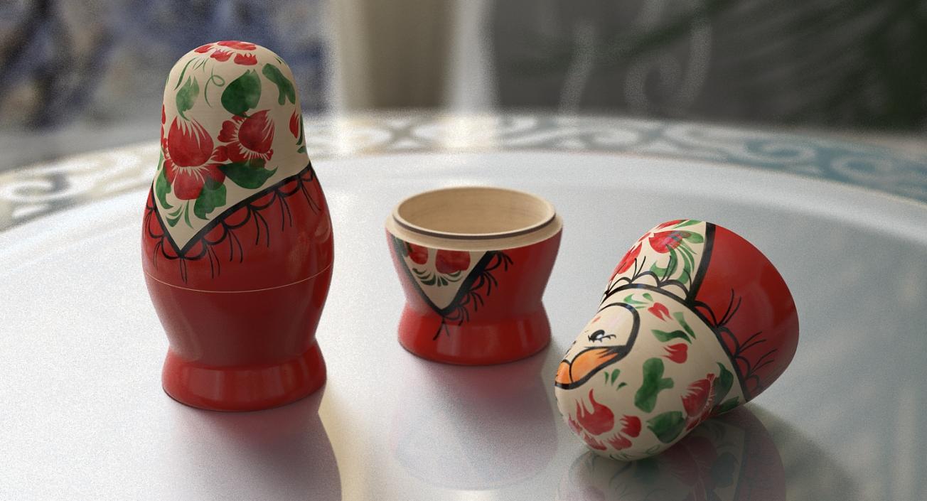 3D model Matryoshka Doll