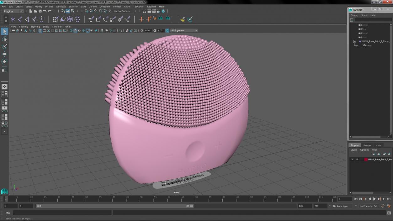 LUNA Rose Mini 2 Foreo 3D