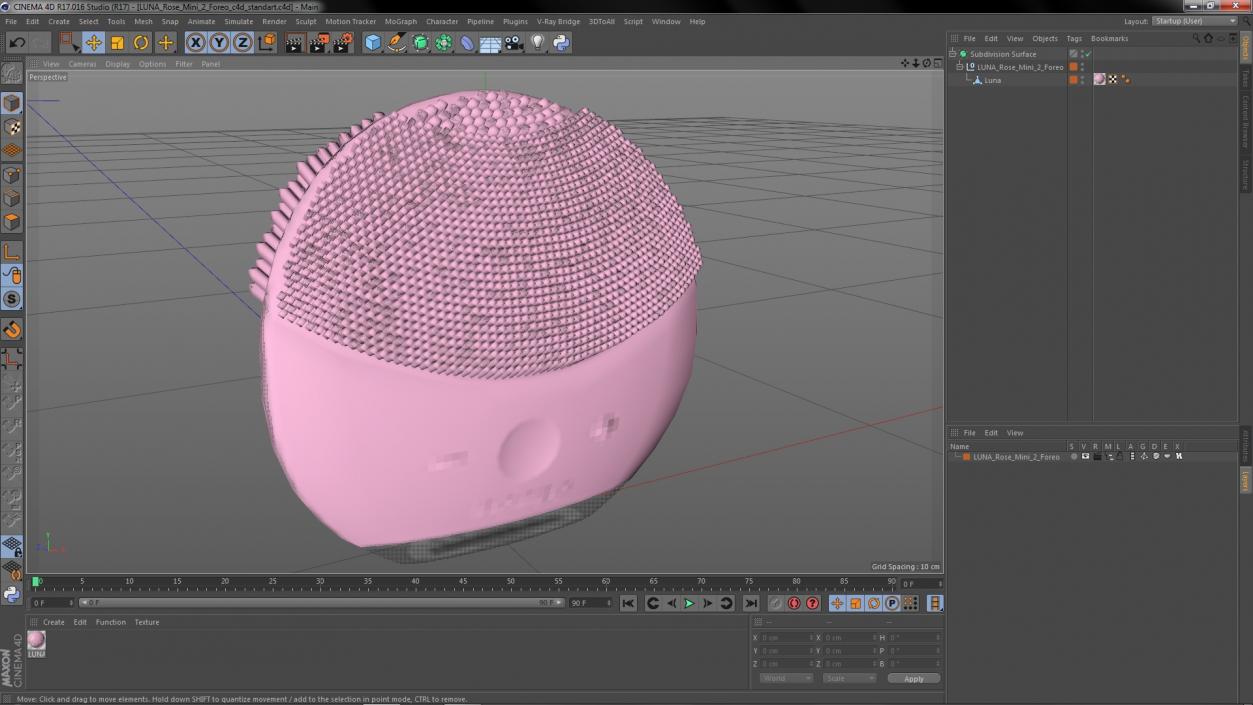 LUNA Rose Mini 2 Foreo 3D