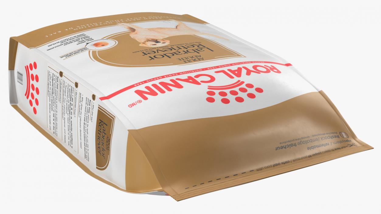 Dog Food Royal Canin Large Package 3D model