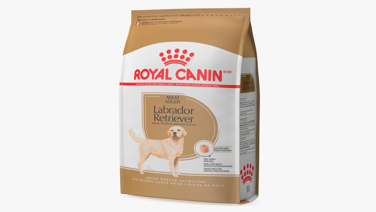 Dog Food Royal Canin Large Package 3D model