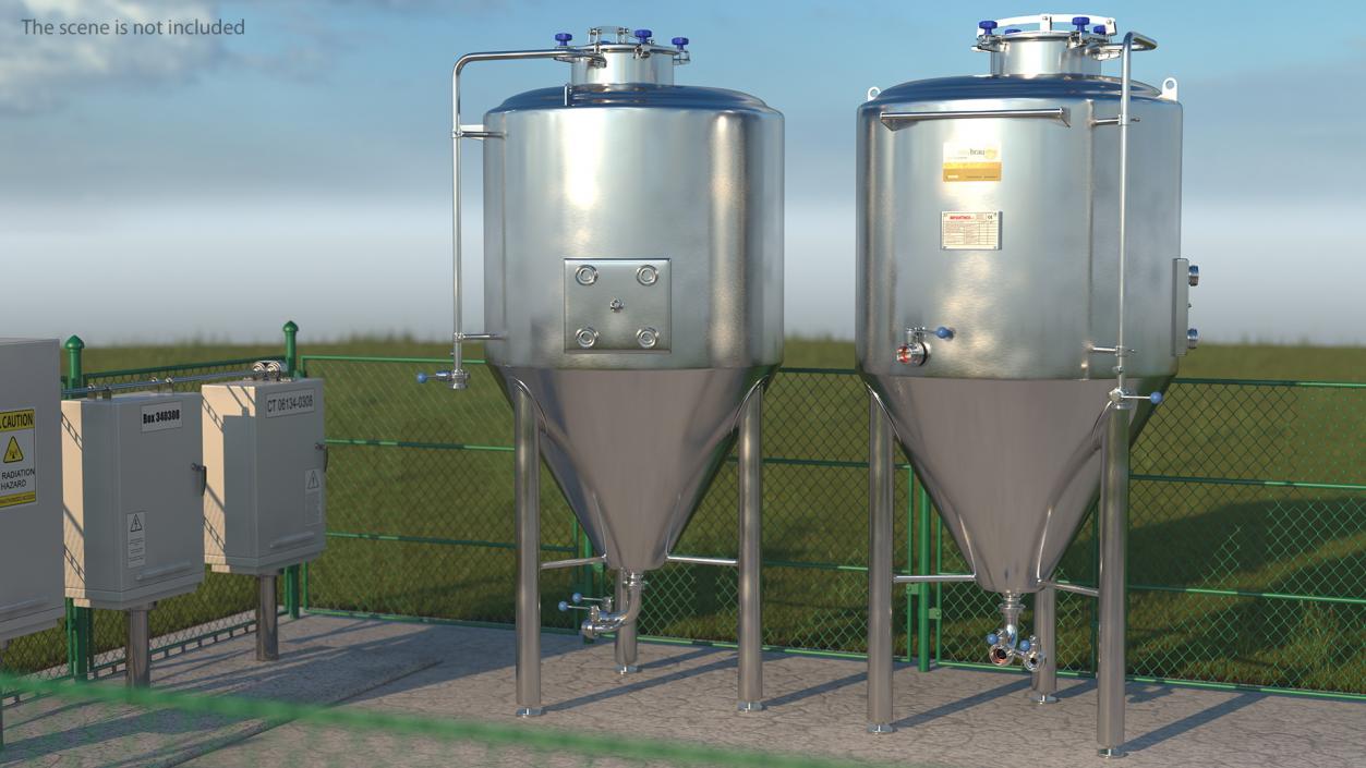 3D Impiantinox Easybrau Velo Fermentation Tank model