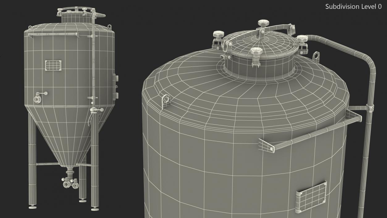 3D Impiantinox Easybrau Velo Fermentation Tank model