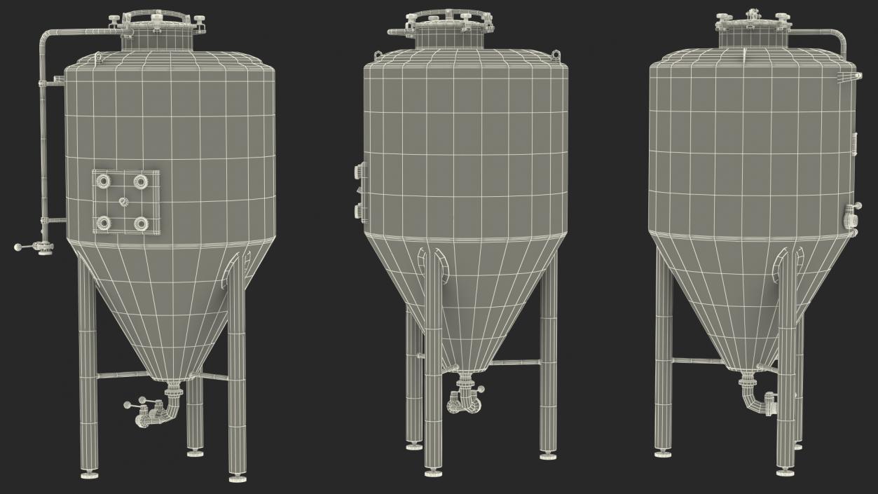 3D Impiantinox Easybrau Velo Fermentation Tank model