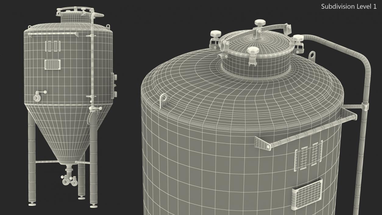 3D Impiantinox Easybrau Velo Fermentation Tank model