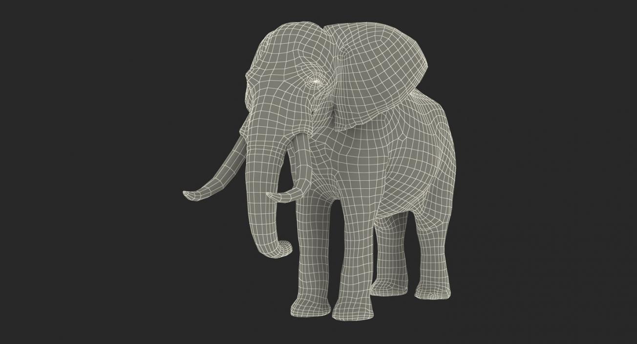 3D model Rigged African Animals Collection 9