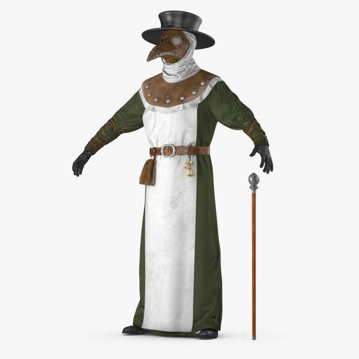 3D Plague Doctor Costume