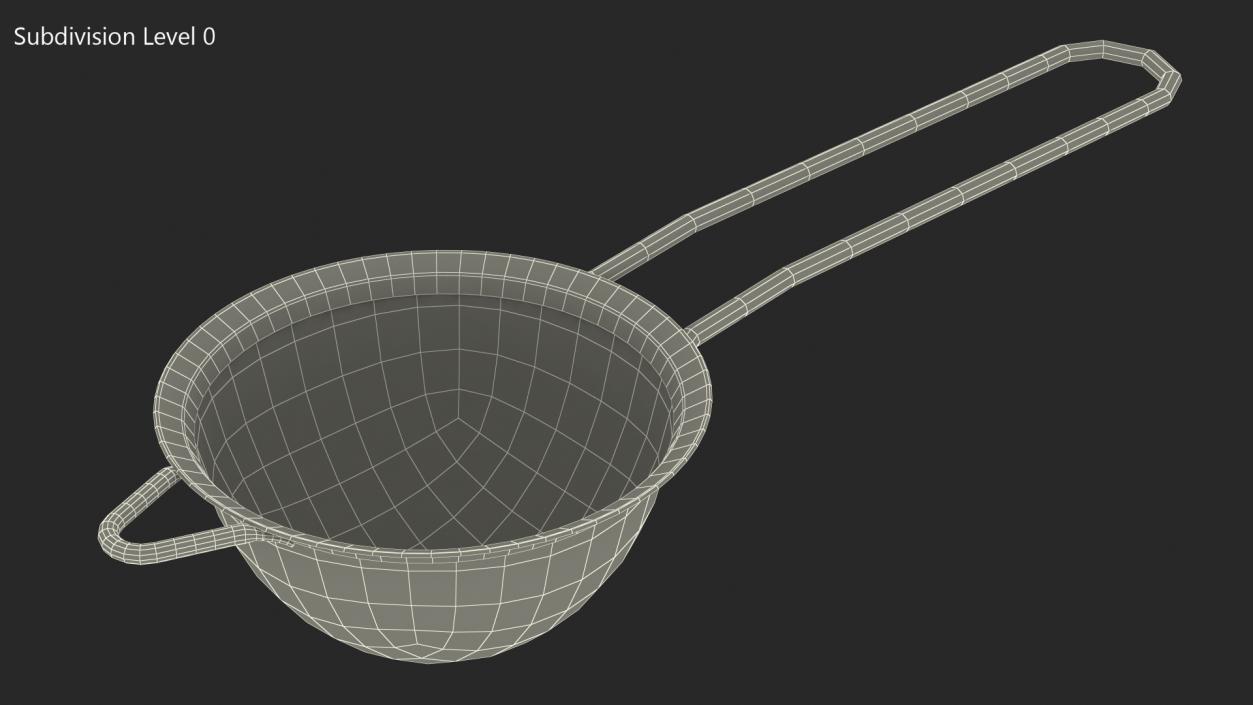 3D model Fine Mesh Sieve